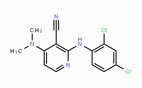 CAS No. 338773-83-4, 2-(2,4-Dichloroanilino)-4-(dimethylamino)nicotinonitrile