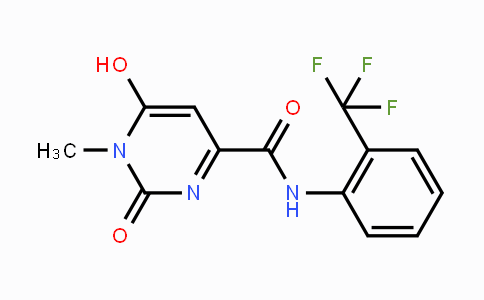 338774-81-5 | 6-Hydroxy-1-methyl-2-oxo-N-[2-(trifluoromethyl)phenyl]-1,2-dihydro-4-pyrimidinecarboxamide