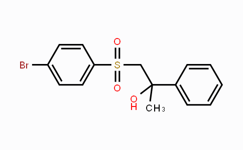 CAS No. 338774-86-0, 1-[(4-Bromophenyl)sulfonyl]-2-phenyl-2-propanol