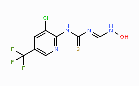 CAS No. 477873-17-9, N-[3-Chloro-5-(trifluoromethyl)-2-pyridinyl]-N'-[(hydroxyamino)methylene]thiourea