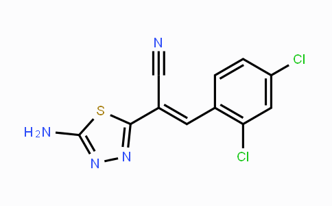 MC117391 | 338775-21-6 | 2-(5-Amino-1,3,4-thiadiazol-2-yl)-3-(2,4-dichlorophenyl)acrylonitrile