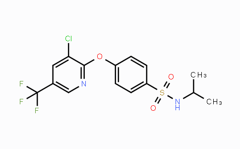 CAS No. 338775-51-2, 4-{[3-Chloro-5-(trifluoromethyl)-2-pyridinyl]oxy}-N-isopropylbenzenesulfonamide