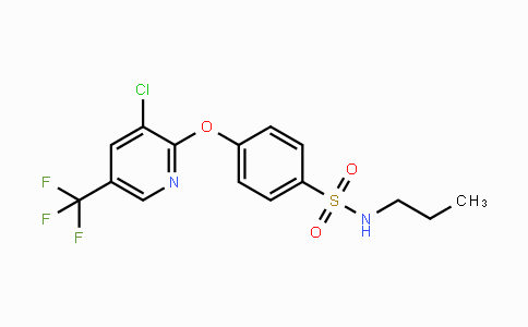 CAS No. 338775-52-3, 4-{[3-Chloro-5-(trifluoromethyl)-2-pyridinyl]oxy}-N-propylbenzenesulfonamide