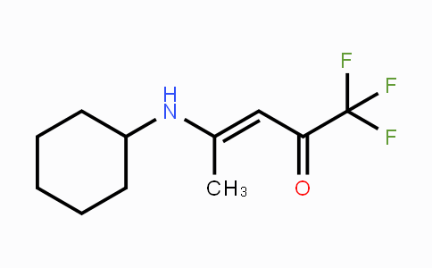 CAS No. 338401-97-1, 4-(Cyclohexylamino)-1,1,1-trifluoro-3-penten-2-one