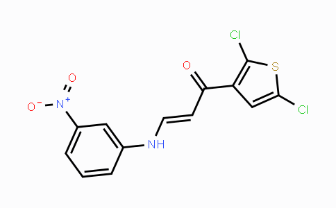 CAS No. 338402-04-3, (E)-1-(2,5-Dichloro-3-thienyl)-3-(3-nitroanilino)-2-propen-1-one