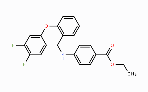 CAS No. 477887-08-4, Ethyl 4-{[2-(3,4-difluorophenoxy)benzyl]amino}benzenecarboxylate