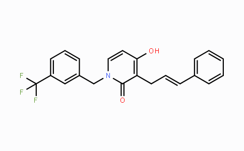 CAS No. 477888-21-4, 4-Hydroxy-3-[(E)-3-phenyl-2-propenyl]-1-[3-(trifluoromethyl)benzyl]-2(1H)-pyridinone