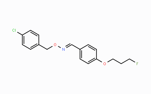 CAS No. 477889-03-5, 4-(3-Fluoropropoxy)benzenecarbaldehyde O-(4-chlorobenzyl)oxime
