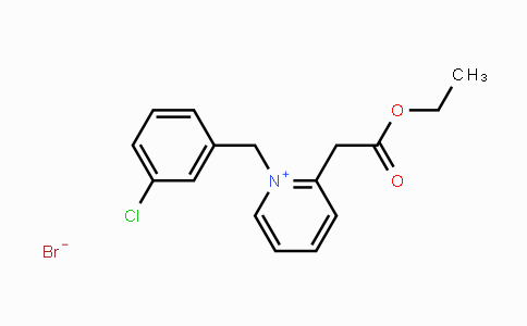 CAS No. 477711-07-2, 1-(3-Chlorobenzyl)-2-(2-ethoxy-2-oxoethyl)pyridinium bromide