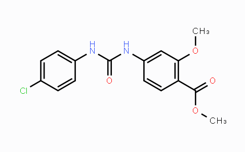 CAS No. 477889-66-0, Methyl 4-{[(4-chloroanilino)carbonyl]amino}-2-methoxybenzenecarboxylate