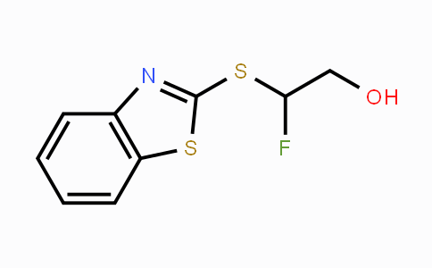 CAS No. 477889-73-9, 2-(1,3-Benzothiazol-2-ylsulfanyl)-2-fluoro-1-ethanol