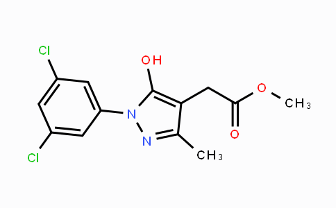 CAS No. 477711-21-0, Methyl 2-[1-(3,5-dichlorophenyl)-5-hydroxy-3-methyl-1H-pyrazol-4-yl]acetate