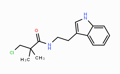 CAS No. 477890-36-1, 3-Chloro-N-[2-(1H-indol-3-yl)ethyl]-2,2-dimethylpropanamide