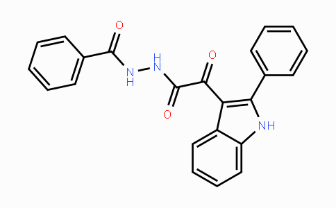 CAS No. 478029-43-5, N'-Benzoyl-2-oxo-2-(2-phenyl-1H-indol-3-yl)acetohydrazide