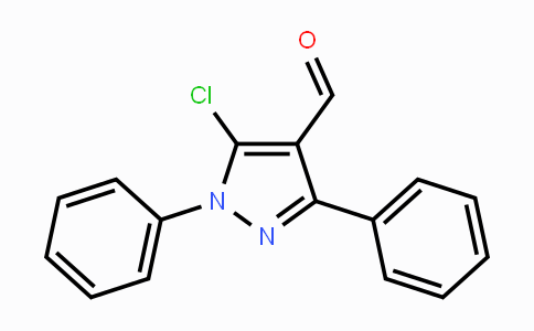 CAS No. 5499-67-2, 5-Chloro-1,3-diphenyl-1H-pyrazole-4-carbaldehyde