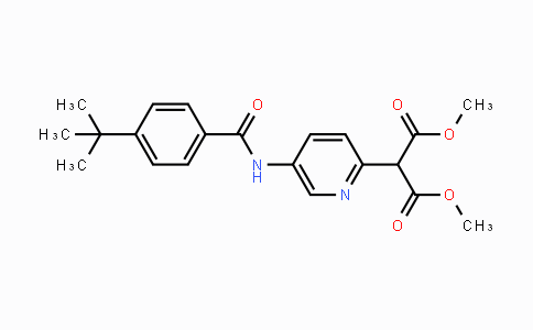 861209-83-8 | Dimethyl 2-(5-{[4-(tert-butyl)benzoyl]amino}-2-pyridinyl)malonate