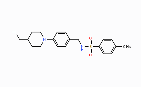 CAS No. 861210-21-1, N-{4-[4-(Hydroxymethyl)piperidino]benzyl}-4-methylbenzenesulfonamide