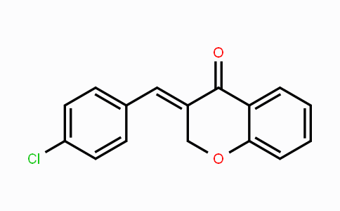 CAS No. 62174-08-7, 3-[(E)-(4-Chlorophenyl)methylidene]-2,3-dihydro-4H-chromen-4-one