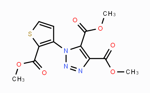 CAS No. 861210-49-3, Dimethyl 1-[2-(methoxycarbonyl)-3-thienyl]-1H-1,2,3-triazole-4,5-dicarboxylate