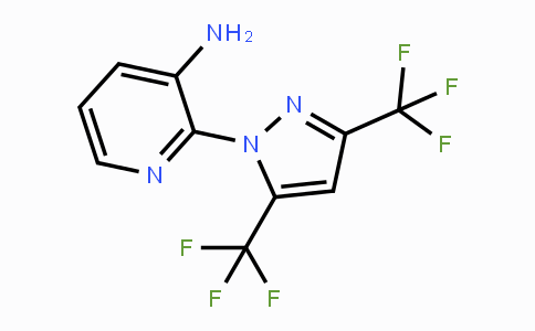 CAS No. 957039-65-5, 2-[3,5-Bis(trifluoromethyl)-1H-pyrazol-1-yl]-3-pyridinylamine