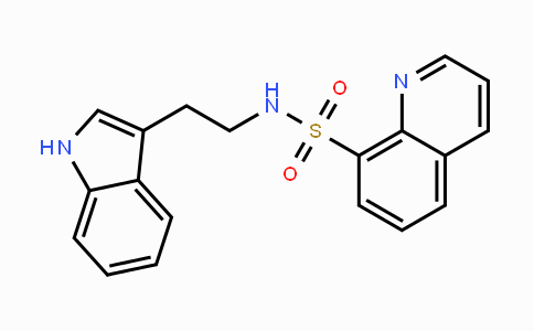 CAS No. 66462-93-9, N-[2-(1H-Indol-3-yl)ethyl]-8-quinolinesulfonamide