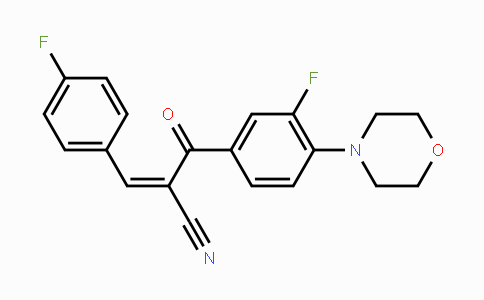 CAS No. 900019-68-3, (Z)-2-(3-Fluoro-4-morpholinobenzoyl)-3-(4-fluorophenyl)-2-propenenitrile