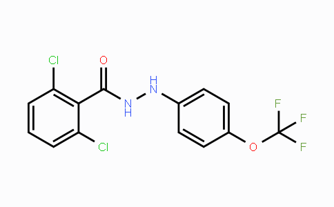 CAS No. 338402-89-4, 2,6-Dichloro-N'-[4-(trifluoromethoxy)phenyl]benzenecarbohydrazide