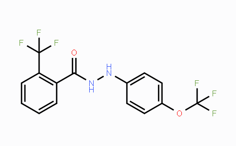 CAS No. 338403-02-4, N'-[4-(Trifluoromethoxy)phenyl]-2-(trifluoromethyl)benzenecarbohydrazide