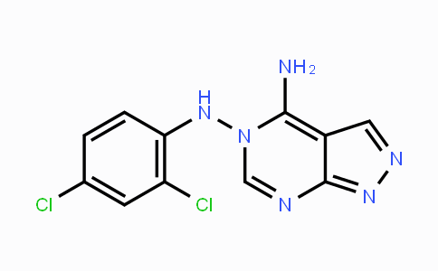 CAS No. 338403-46-6, N~5~-(2,4-dichlorophenyl)-5H-pyrazolo[3,4-d]pyrimidine-4,5-diamine