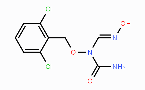 CAS No. 338403-98-8, N-[(2,6-Dichlorobenzyl)oxy]-N-[(hydroxyimino)methyl]urea