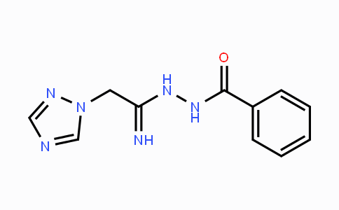 CAS No. 338405-17-7, N'-[2-(1H-1,2,4-Triazol-1-yl)ethanimidoyl]benzenecarbohydrazide
