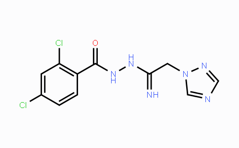 CAS No. 338405-19-9, 2,4-Dichloro-N'-[2-(1H-1,2,4-triazol-1-yl)ethanimidoyl]benzenecarbohydrazide