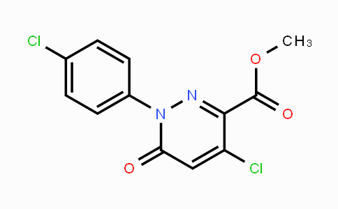 CAS No. 129109-19-9, Methyl 4-chloro-1-(4-chlorophenyl)-6-oxo-1,6-dihydro-3-pyridazinecarboxylate