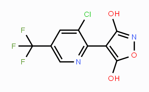 CAS No. 338407-04-8, 4-[3-Chloro-5-(trifluoromethyl)-2-pyridinyl]-3,5-isoxazolediol