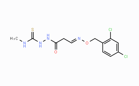 DY117710 | 338407-67-3 | 2-(3-{[(2,4-Dichlorobenzyl)oxy]imino}propanoyl)-N-methyl-1-hydrazinecarbothioamide