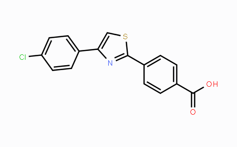 DY117713 | 254911-27-8 | 4-[4-(4-Chlorophenyl)-1,3-thiazol-2-yl]benzenecarboxylic acid