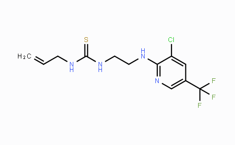 CAS No. 338409-40-8, N-Allyl-N'-(2-{[3-chloro-5-(trifluoromethyl)-2-pyridinyl]amino}ethyl)thiourea