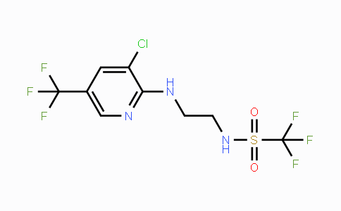 CAS No. 338406-31-8, N-(2-{[3-Chloro-5-(trifluoromethyl)-2-pyridinyl]amino}ethyl)(trifluoro)methanesulfonamide