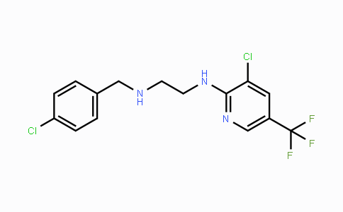CAS No. 338406-37-4, N~1~-(4-chlorobenzyl)-N~2~-[3-chloro-5-(trifluoromethyl)-2-pyridinyl]-1,2-ethanediamine