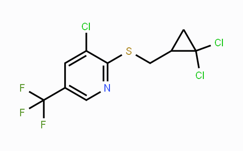 CAS No. 338407-39-9, 3-Chloro-2-{[(2,2-dichlorocyclopropyl)methyl]sulfanyl}-5-(trifluoromethyl)pyridine