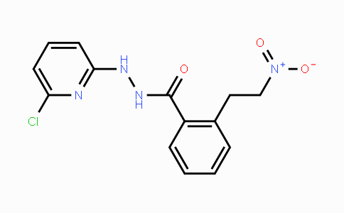 CAS No. 338410-33-6, N'-(6-Chloro-2-pyridinyl)-2-(2-nitroethyl)benzenecarbohydrazide