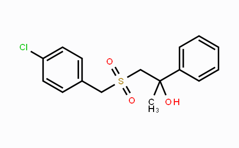 CAS No. 338412-28-5, 1-[(4-Chlorobenzyl)sulfonyl]-2-phenyl-2-propanol