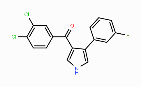 CAS No. 478031-40-2, (3,4-Dichlorophenyl)[4-(3-fluorophenyl)-1H-pyrrol-3-yl]methanone