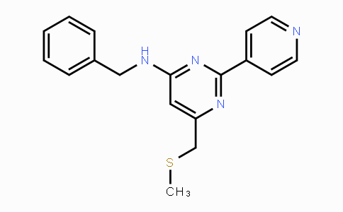 CAS No. 478031-50-4, N-Benzyl-6-[(methylsulfanyl)methyl]-2-(4-pyridinyl)-4-pyrimidinamine