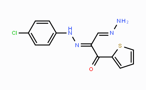 CAS No. 338414-13-4, 2-[2-(4-Chlorophenyl)hydrazono]-3-oxo-3-(2-thienyl)propanal hydrazone