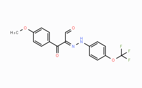 CAS No. 338414-35-0, 3-(4-Methoxyphenyl)-3-oxo-2-{2-[4-(trifluoromethoxy)phenyl]hydrazono}propanal