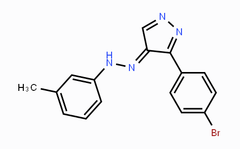 CAS No. 338414-37-2, 3-(4-Bromophenyl)-4H-pyrazol-4-one N-(3-methylphenyl)hydrazone