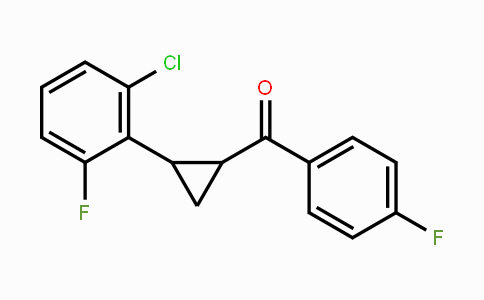 CAS No. 338415-54-6, [2-(2-Chloro-6-fluorophenyl)cyclopropyl](4-fluorophenyl)methanone