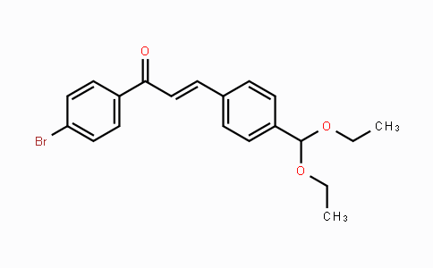 CAS No. 338415-84-2, 1-(4-Bromophenyl)-3-[4-(diethoxymethyl)phenyl]-2-propen-1-one