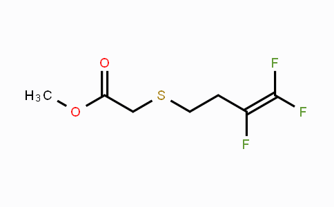 CAS No. 179947-01-4, Methyl 2-[(3,4,4-trifluoro-3-butenyl)sulfanyl]acetate